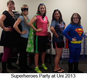 superheroes party